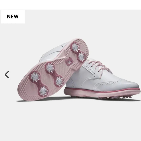 NWT Women's White and Pink Golf Shoes size7 - Picture 3 of 4